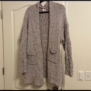 Rainbow Confetti Cozy Cardigan